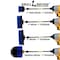 Drill Brush Power Scrubber By Useful Products 5 in W 7 in L Brush, Blue B-S-542O-7X-QC-DB - alternate 6